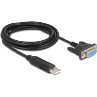 DeLOCK 67382, 1,8 m, USB A, USB 2.0, Schwarz