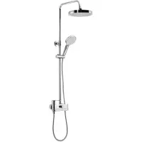 Sapho Duschsäule mit Hebelarmatur, schwenkbarer Einlauf, Chrom