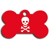 Imarc H141226r Big Bone 4x2 Cm Haustiermarke