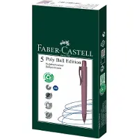 Faber Castell Poly Ball Urban Limited Edition Xb Stift 5 Einheiten