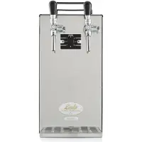Ich-zapfe Zapfanlage - Kontakt 40 Bierzapfanlage 2-leitig Trockenkühler, Durchlaufkühler 50 Liter/h, Green Line