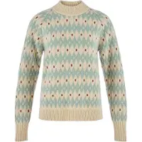 Fjällräven Women's Övik Jacquard Knit Wollpullover für Damen