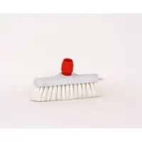 Merkloos Schrubber Reinigungsbürste Kunststoff Kunstfaser weiß 23cm Reinigung