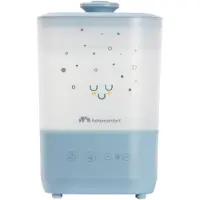Bebeconfort Cool-Mist Luftbefeuchter Baby, Baby Nachtlicht mit 7 Farben, Ultraschalltechnologie (bis 48 Stunden), Reinigungsbürste Inklusive, Blau