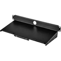 Renkforce RF-3429160 19 Zoll Netzwerkschrank-Geräteboden 1 HE Geeignet für Schranktiefe: ab 300 mm Schwarz