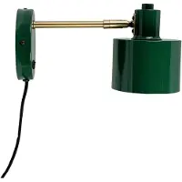 Dyberg Larsen Wandlampe Ocean, dunkelgrün, Ausladung 30 cm