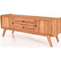Byoak Kommode RETRO aus Massivholz, Kernbuche Naturgeölt