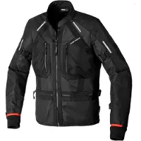 Spidi Tech Armor Motorrad Textiljacke Farbe: Schwarz, Grösse: XXL