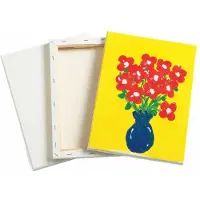 Colorations Färbung - Canvas -Baumwolle 30,5 x 23 cm, 6 -Set von 6