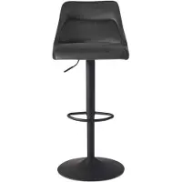 FineBuy Barhocker Samt Grau Hocker mit Lehne 86 106 cm Küchenhocker Höhenverstellbar Modern 100 kg Barstuhl Tresenhocker mit Metall-Trompetenfuß