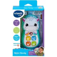 Vtech Spieltelefon "Baby, Hippo-Handy", bunt, Spieltelefone, KinderB:8cm H:4,5cm T:14,7cm, Kunststoff, Polyethylen, Spieltelefon, B:8cm H:4,5cm T:14,7cm
