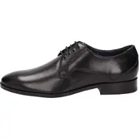 Sioux Schnürschuh "Geriondo-704", Herren, Gr. 40 (UK 6 1/2), schwarz, Obermaterial: 100% Kalbsleder CAL. 50% Rindsleder Leather cow. 50% Gummi rubber., Schuhe Schnürschuh
