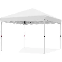 Bolt Faltbares Pavillon 3×3m – Pop-up Gazebo mit Dach, UV50+ Schutz, Wasserdicht, Mit Tragetasche und Sandsäcken – Weiß