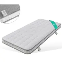 Ropilly 90x200 cm 7-Zonen Taschenfederkern Matratze H3, 10 cm Höhe, Hybrid-Matratze mit Kaltschaum, STANDARD 100