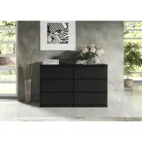 RAUMHIRSCH FURNITURE Große Kommode 140 cm mit 6 Schubladen und viel Stauraum