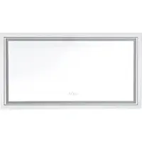 Bolt Badspiegel Chateau – 160x80cm – Rechthoekig – LED Beleuchtung – Dimmbar – Touchsensor – Anti-Fog – Aluminiumrahmen – Wandmontage – Bad & Make-up