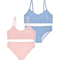 Petite Fleur Kids Kids Set: Bustier in rose / gemustert | Gr.: 182