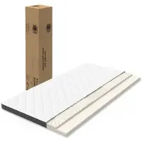 Ropilly Matratze 90x200 cm H3, 7 cm Höhe, Schaumstoff, 7-Zonen-Schaummatratze mit