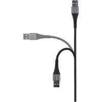 Intenso CHARGING/DATA CABLE A60C MIX 3PCS PACK ZWART, USB A, USB C, Schwarz