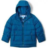 Columbia Youth Pike Lake 2 Kapuzenjacke Hooded Puffer Jacke, Phoenix Blue, XXS