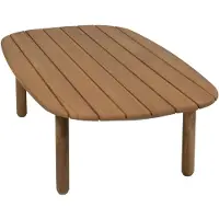 4 Jahreszeiten Gartenmöbel Loungetisch Es Vedra | 120 x 65 cm | Teakholz