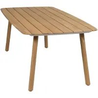 4 Jahreszeiten Gartenmöbel Gartentisch Es Vedra | 220 x 100 cm | Teakholz
