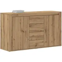 vidaXL Sideboard Artisan-Eiche 120 x 36 x 69 cm Holzwerkstoff