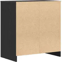 vidaXL Sideboard Schwarze Eiche 70 x 41 x 75 cm Holzwerkstoff