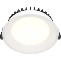 Maytoni Einbaustrahler Okno LED incl. Weiß aus Aluminum 18W für Küche, Schlafzimmer, Wohnzimmer, Esszimmer, Lobby