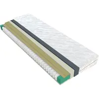 Casa dolce casa Sky Lateks Matratze 90x200x24 cm, abnehmbarer antiallergischer Bezug, für Personen über 140 kg