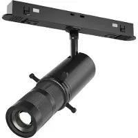 Maytoni Strahler für Magnetschienen-System Exility Gala LED incl. Schwarz aus Aluminum 10W für Küche, Schlafzimmer, Wohnzimmer, Esszimmer, Lobby