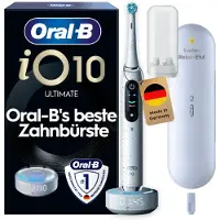 Oral-B iO Serie 10 Elektrische Zahnbürste mit magnetischer Technologie und 7 Reinigungsmodi, weiß