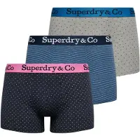 Superdry M3110481a Trunk Boxershorts 3 Einheiten