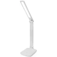 Fellowes Platinet stolní LED lampa Remus 5W stmívatelná, dotykové ovládání, USB port, bílá