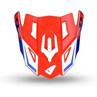 Ufo Echus Visier Rot Rot One Size