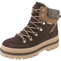 Rieker Y6210-25 Damen Schnürstiefel braun Kunstleder - Größe: 41