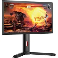Techly EFB ICA-LCD-G32 Schreibtischhalterung für 1 Gaming Monitor 17-32”, schwarz ICALCDG32