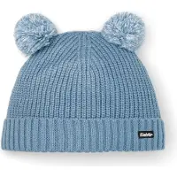 Eisbar Ponti Pompon Mütze Kids steel blue|steel blue-white (234) 53