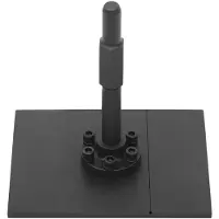 OEM Rüttelplatte, robuste Konstruktion, langlebiges Stahl-Design, schwarz
