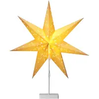 Casaria LED Weihnachtsstern mit Ständer 60 cm