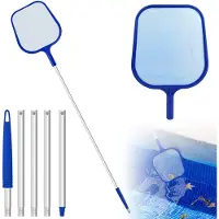 Merkloos Poolnetz mit 120 cm Länge und Teleskopstange