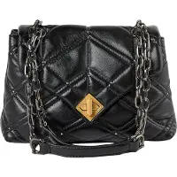 Pepe Jeans Alice Damen Tasche elegant schwarz gesteppt