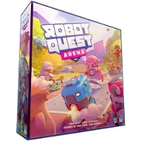 OEM Robot Quest Arena – Deckbuilding-Brettspiel, 130 Karten, 4 Roboter