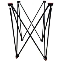 OEM Carrom-Ständer, klappbar, Metall, Höhe 65 cm, für alle Bretter