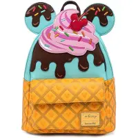 Loungefly Disney Mickey Minnie Ice Cream Rucksack