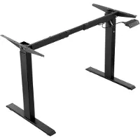 OEM Elektrisches Tischgestell, höhenverstellbar 70-117 cm, 90-135 cm, schwarz