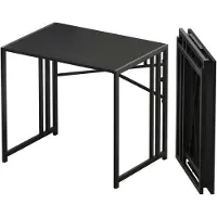 Dripio Klappbarer Schreibtisch 83 cm, schwarz, ohne Montage