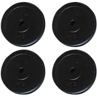vidaXL Hantelscheiben 4 Stk. 20 kg