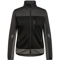 Engel Midlayer-Cardigan Damen Entire 8336-238-2079 Gr. 2XL schwarz/anthrazit