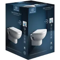 Ideal standard WC-Paket i.life A randlos mit WC-Sitz softclose, weiß